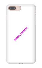 angry_cat20tv iPhone Phone Cases