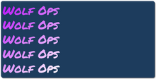 Wolf Ops Pad