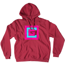 OCGamer Hoodie (Pink on Blue)