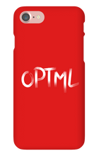 White Optimal iPhone Cases