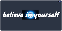 Mouse pad believe in yourself felinx