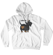 long_dog Hoodies (No-Zip/Pullover)