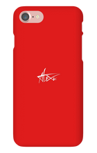 AlexRP iPhone Phone Cases (Logo Bianco)