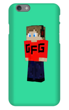 Gaming For Greatness Minecraft Skin iPhone Case