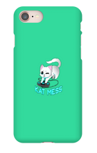 kat_mess iPhone Phone Cases