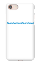 teambaconvsteamsalad iPhone Phone Cases