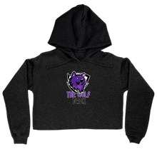 wolf_eyes45 Women’s Cropped Hoodie