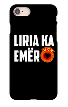 LIRIA KA EMËR iPhone Phone Cases