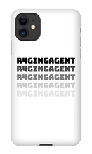 r4gingagent iPhone Phone Cases