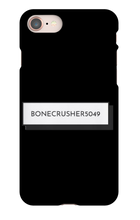 bonecrusher5049 logo iPhone Cases
