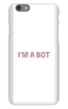 I'm A Bot (Pink) iPhone Phone Cases