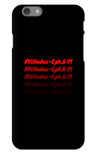 rvillodas-Ephesians 6:11-19 iPhone Phone Cases
