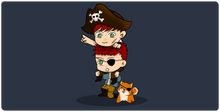 Tapis de souris XXL Pirates