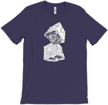 Camiseta DADOS - Blanco y Negro
