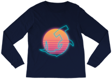 Neon Shark Logo Long Sleeve Tee