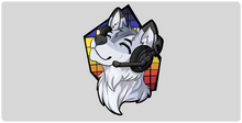 Headphone Wolf XXL Gaming Mousepad