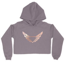 Diamond Wing Logo Crop Hoodie