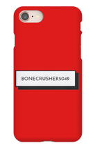 bonecrusher5049 logo iPhone Cases