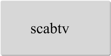 scabtv XXL Gaming Mousepad