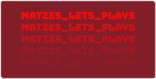 matzes_lets_plays XXL Gaming Mousepad