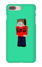 Gaming For Greatness Minecraft Skin iPhone Case