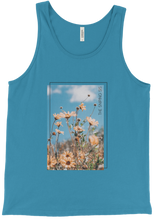 flower child tank with black deets