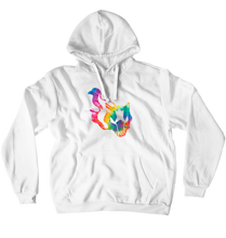Hex Tie Dye Hoodies (No-Zip/Pullover)