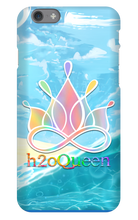 h2oQueen Beach Logo iPhone Phone Cases