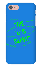 Silent "e" iPhone Phone Case