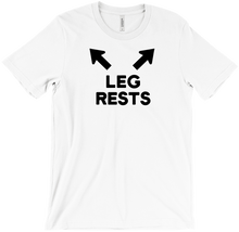 Leg Rests T-Shirt - Black Ink