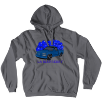 La blueberry Hoodies