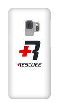 RESCUEE Samsung Phone Case Black and Red Logo