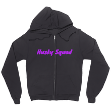 Husky Squad  Zip Up Hoodie