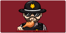 V1 XXL Gaming Mousepad Farewell Eating Chicken