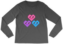Tri-Heart Long Sleeve Tee