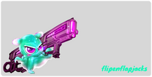 flipen (R) pew pew deskmat