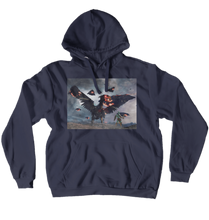 Invasive squid Hoodies (No-Zip/Pullover)