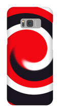 zelq red fluid v2 Samsung Phone Cases
