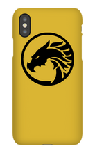 QcDragonz iPhone Phone Cases Black Logo