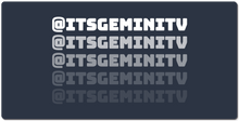 itsgeminitv XXL Gaming Mousepad