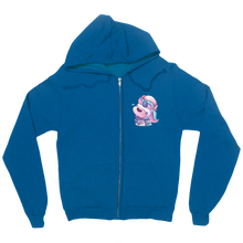 leftturn_art Laugh Zip Up Hoodie