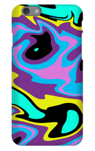 80's swirl iPhone Phone Cases