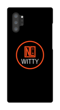 NLWITTY Circle Logo Samsung Phone Case - Black