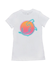 Neon Shark Logo Women’s T-shirt