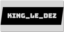 king_le_dez XXL Gaming Mousepad