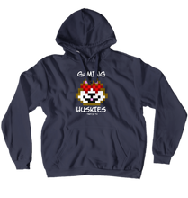 Gaming Huskies Heart Hoodie (No-Zip/Pullover)