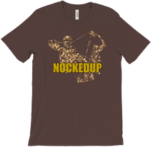 Nockedup Brown Logo T-Shirts