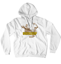 Nockedup Brown Logo Hoodies (No-Zip/Pullover)