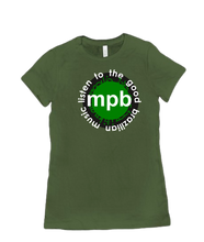 Women T-shirt LISTEN MPB