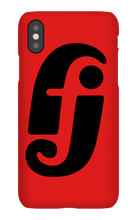 drumfacejames iPhone Case (Black Logo)